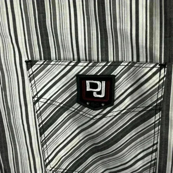 Def Jam University Shirt Long Sleeve Button Up Mens XL hip hop rap (0291) - Picture 3 of 8